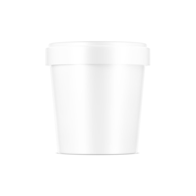 An image of a Ice Cream Cup isolated on a white background