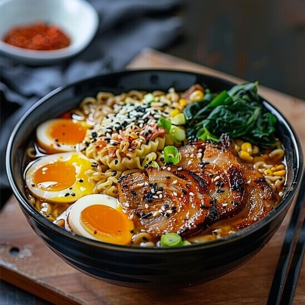 Image of japanese food that ramen and good apply for book menu