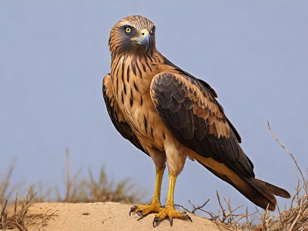 image of a Levant African Marsh Harrier bird ai generated