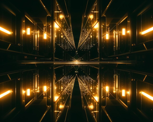 Image Liquid mercury flowing through a labyrinth of glass tubes