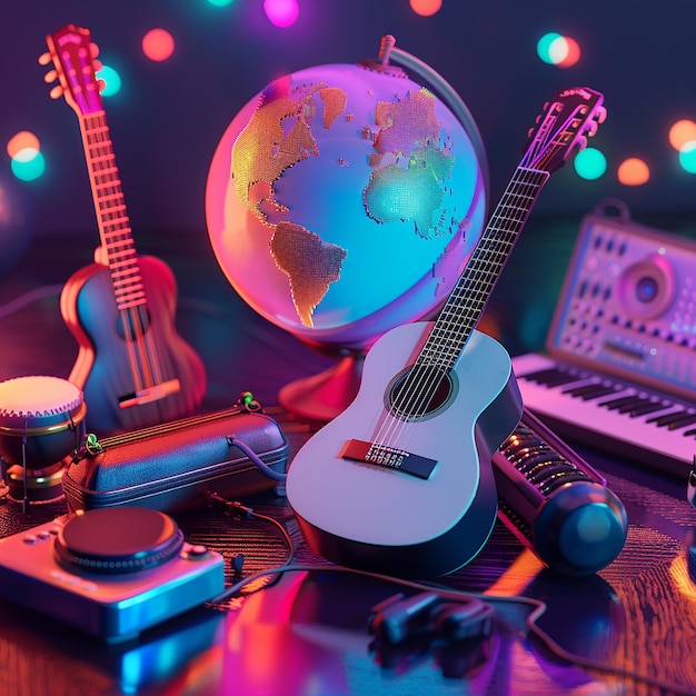 image of musical instruments