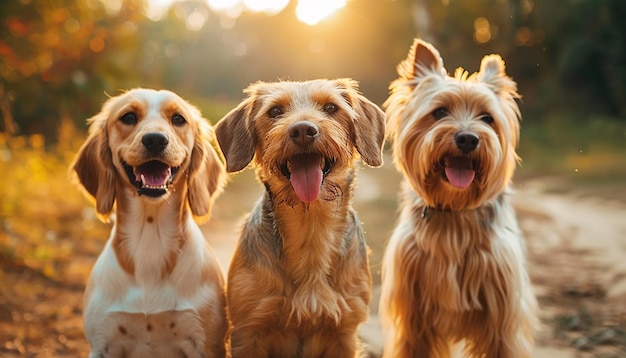 Photo image of national dog day dogs group