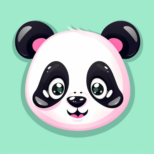 Image Panda Face Clipart