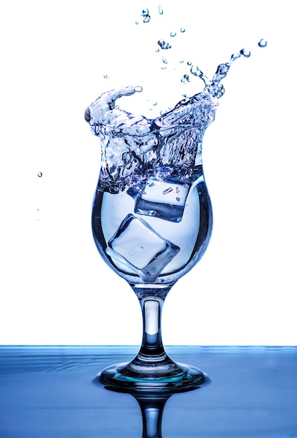 The image of pouring drinking water into a glass