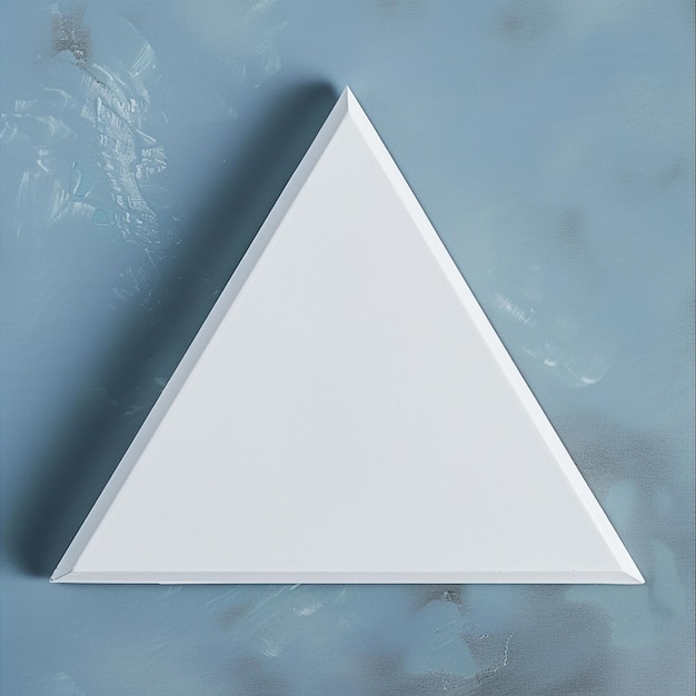 Image of triangle isolated on background