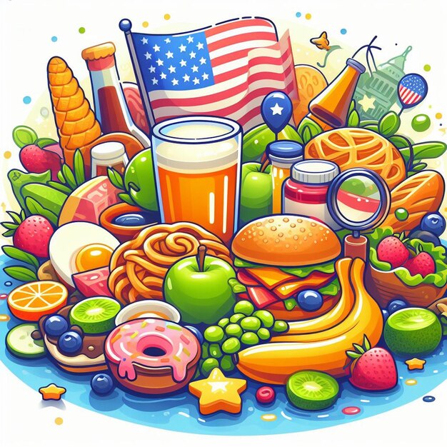 Image OF USA Food