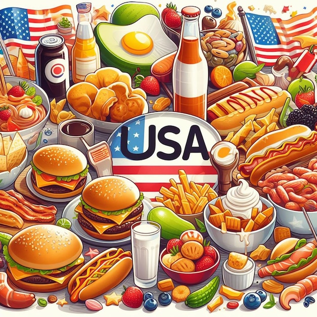 Image OF USA Food