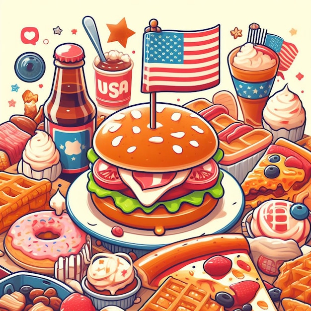 Image OF USA Food