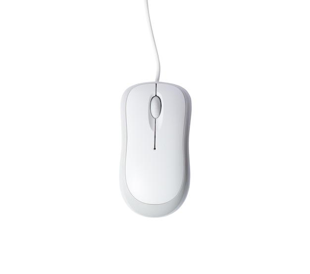 Image of a white mouse computer screen pointer