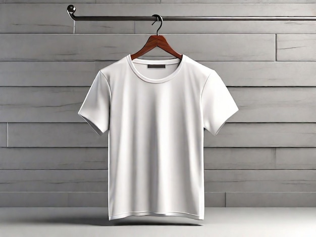 Image of a white T shirt