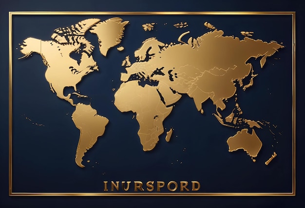 An image of a world map with a monochromatic color scheme featuring a dark background