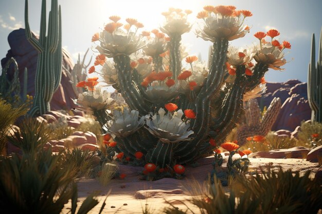 Imagination cactus that creates realities