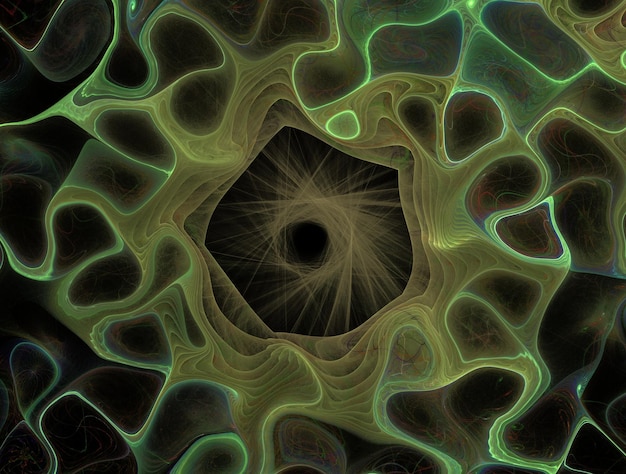 Imaginatory fractal abstract background image