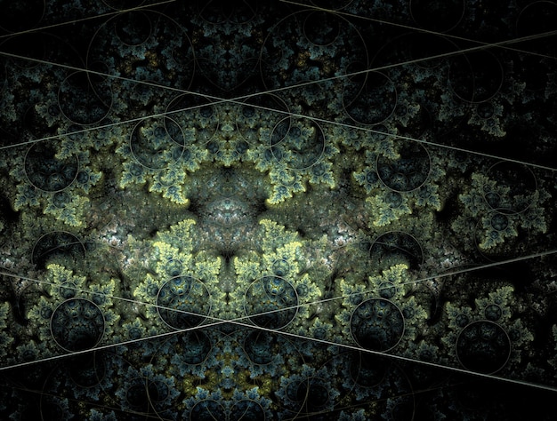 Imaginatory fractal abstract background image