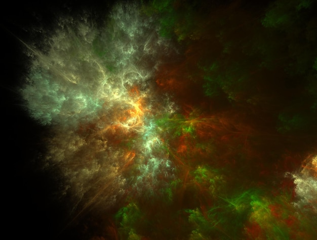 Imaginatory fractal abstract background Image