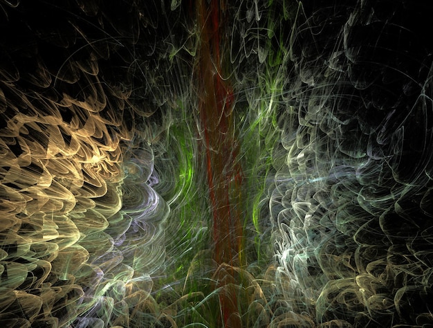 Imaginatory fractal abstract background image