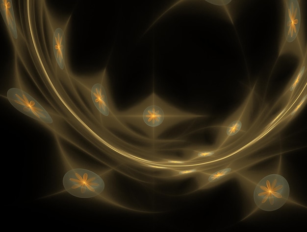 Imaginatory fractal abstract background Image