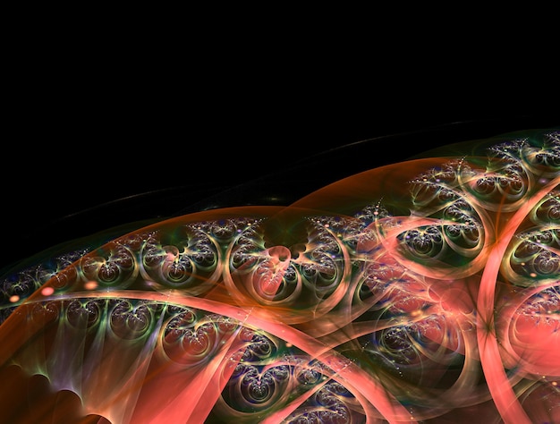 Imaginatory fractal abstract background Image