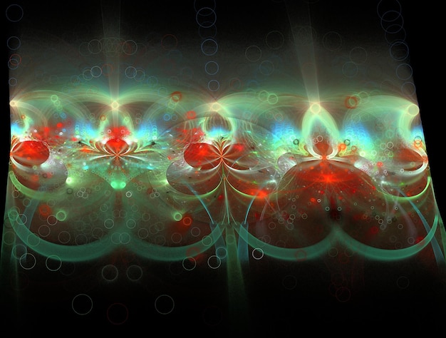 Photo imaginatory fractal abstract background image