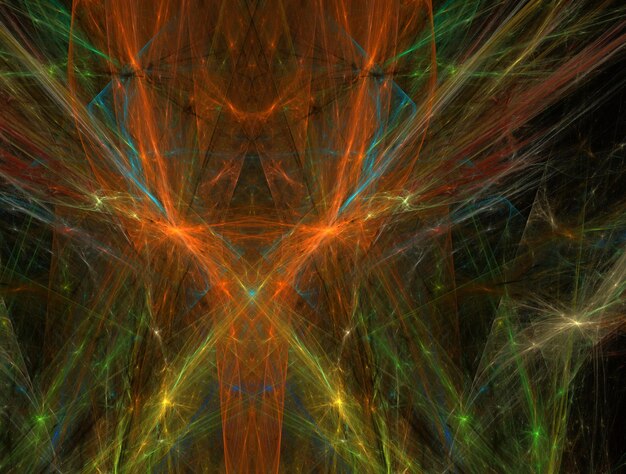 Imaginatory fractal abstract background image