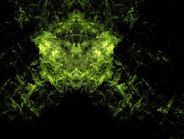 Imaginatory fractal abstract background image