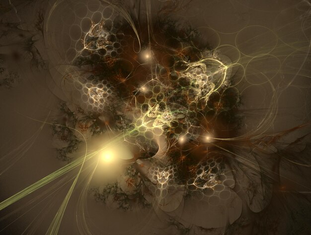 Photo imaginatory fractal abstract background image