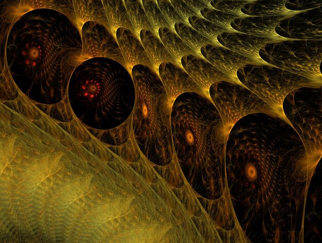 Imaginatory fractal abstract background Image