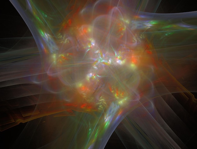 Imaginatory fractal abstract background image