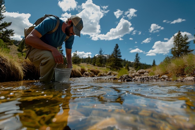 Imagine a hydrologist working with policymakers to generative ai