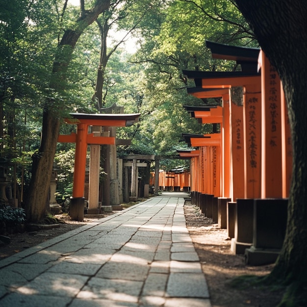 Imagine a pilgrimage to multiple Shinto shrines each dedicated to different kami deities