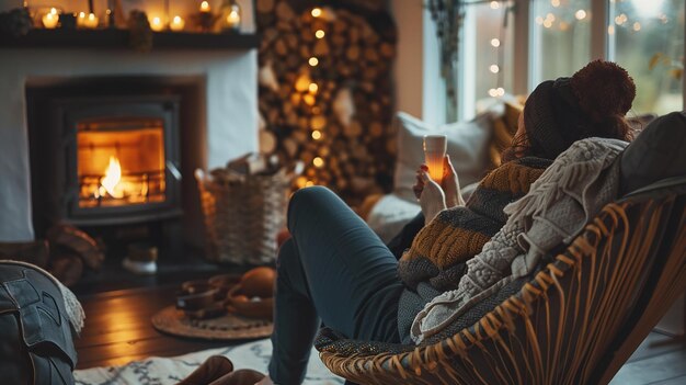 Immerse in the Coziness of Hygge Living Capturing Warmth and Comfort