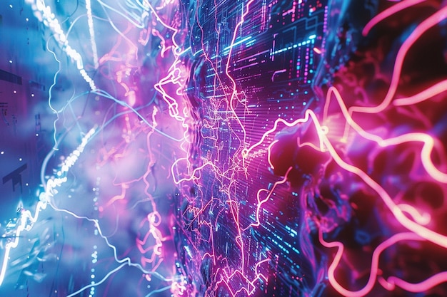 Immerse yourself in the electric energy of the neo generative ai