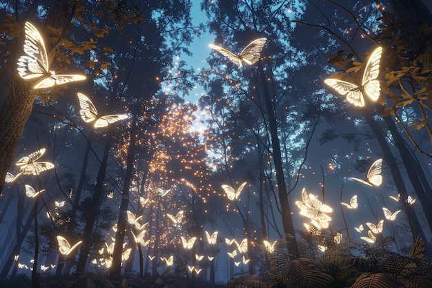 Immerse yourself in the ethereal beauty of Octane generative ai