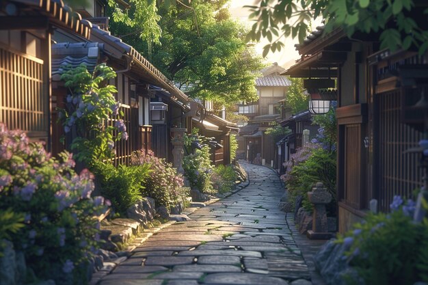 Immerse yourself in the tranquility of Kyoto Japan generative ai