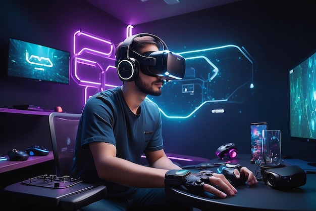 Immersive Gaming Experience Incorporating VR Accessories