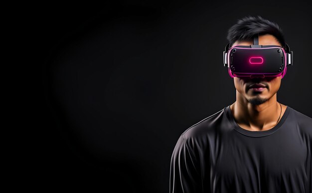 Immersive Virtual Reality Experience for a Asian Man