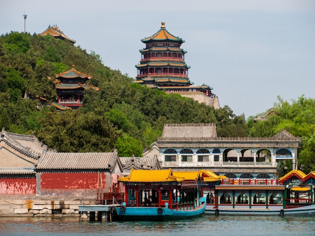 The imperial Summer Palace in Beijing.