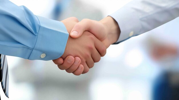 The importance of a professional handshake agreement in building trust and cooperation in business partnerships and formal corporate dealings for successful collaboration