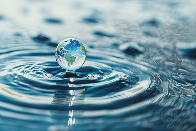 Importance of saving water for environmental protection celebrated on World Water Day Earth Day