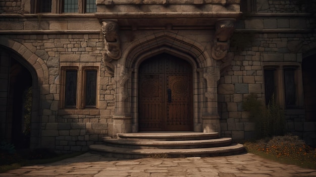 Impressive Castle Door