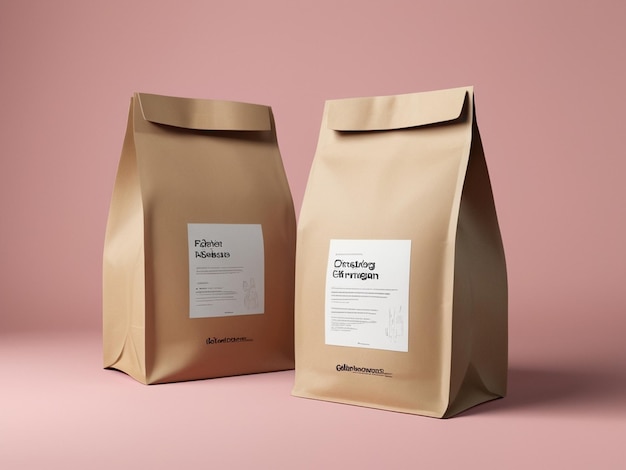 inclusion diversity inclusion packaging mockup bag mockup Ai Generate