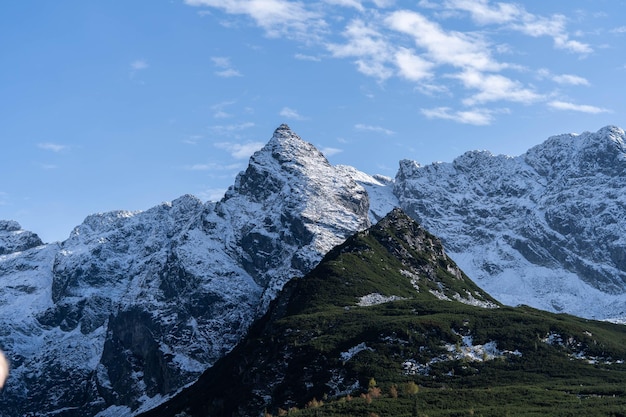 Incredibly beautiful peaks of snow-capped mountains, incredible wildlife