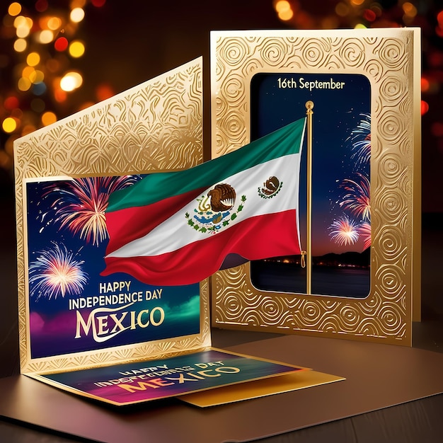 independence day of Mexico Cards September 16th MEXICO Theme Cake