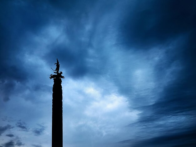 Independence monument in Almaty