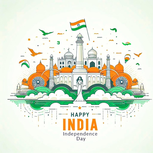 India Independence day Background