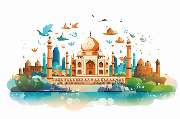 India travel background