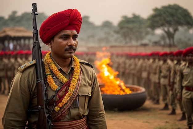 Indian Army Day Pongal and Magha Bihu