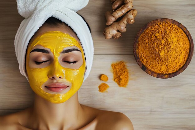 Photo indian beauty treatments indian skincare rituals and indian beauty shots