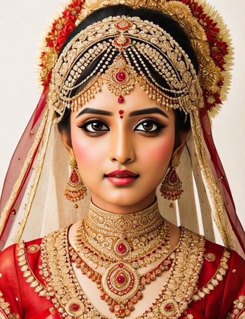 Indian bridal makeup