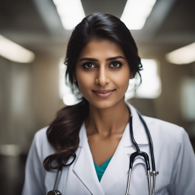 indian female doctor indian nurse